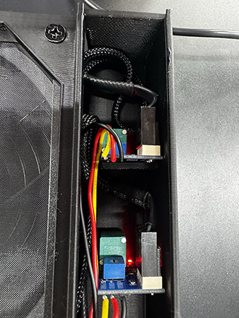 PCファンマウンター実装部